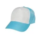 Gorra Tela Celeste y Blanca
