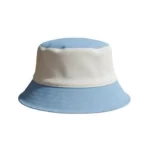 Piluso Gabardina Celeste y Blanco